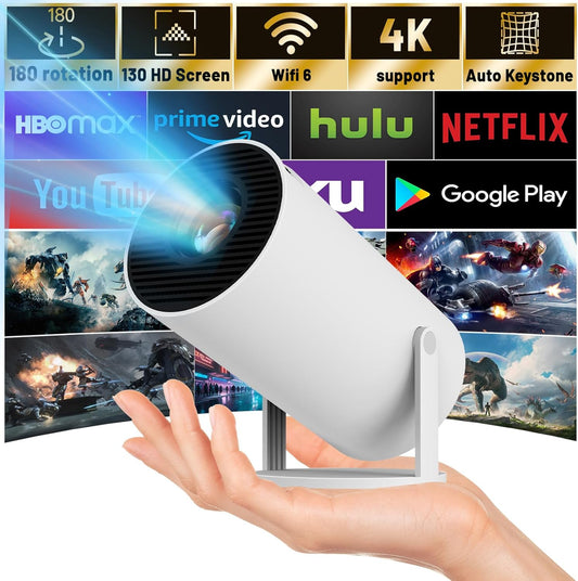 Mini Projector with WiFi and Bluetooth